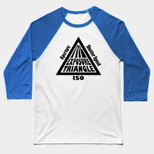 The Exposure Triangle 2 Baseball T-Shirt